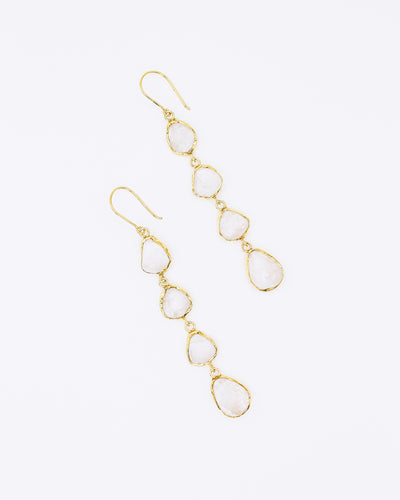 gardenia earrings