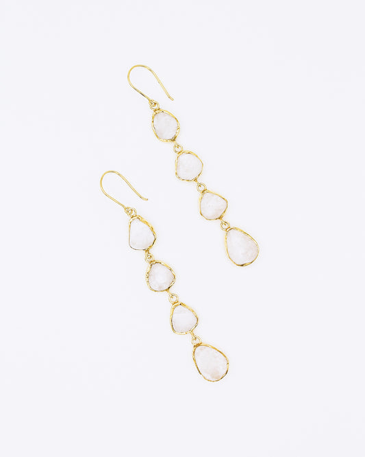 gardenia earrings
