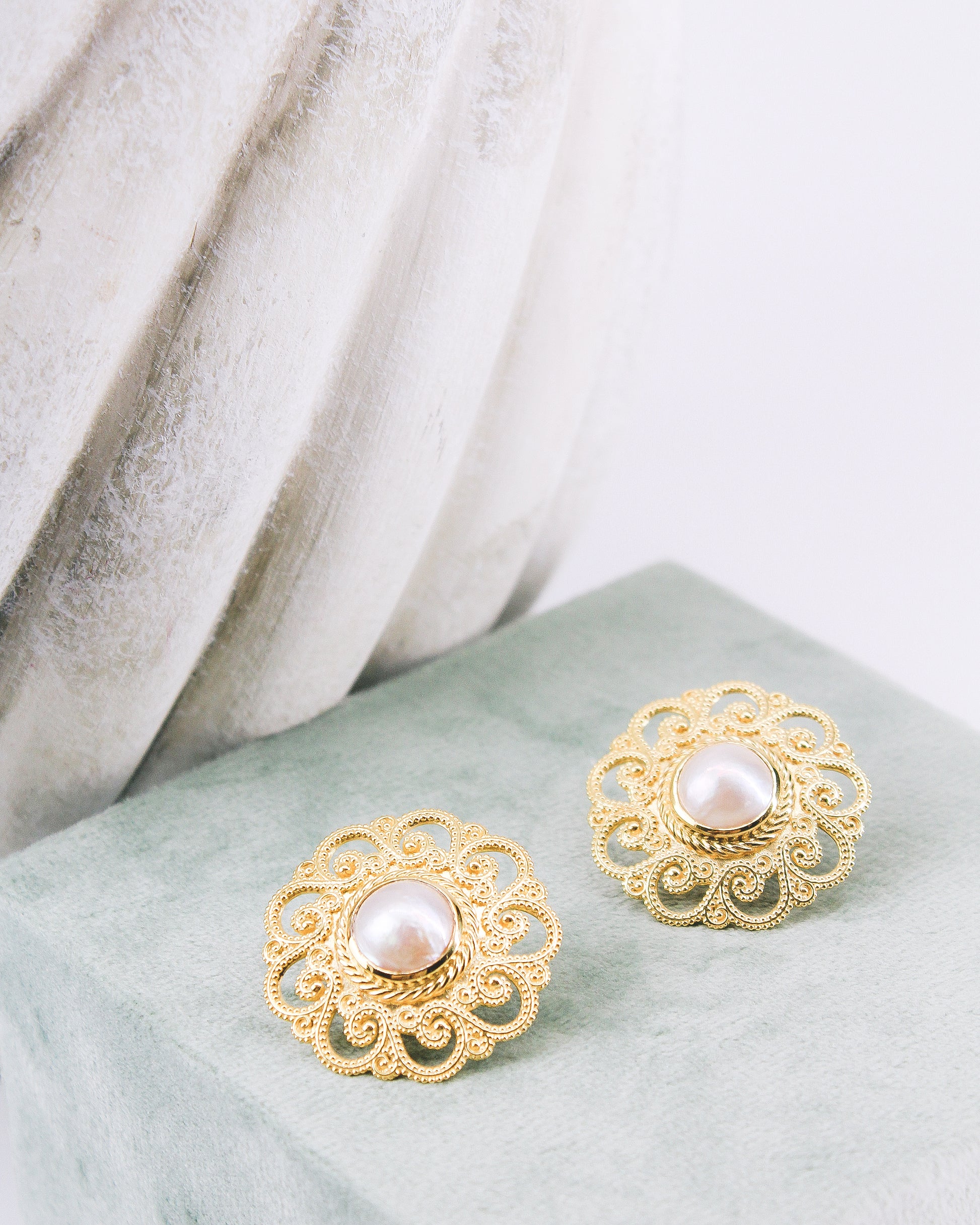 clementine earrings - TRUVAI
