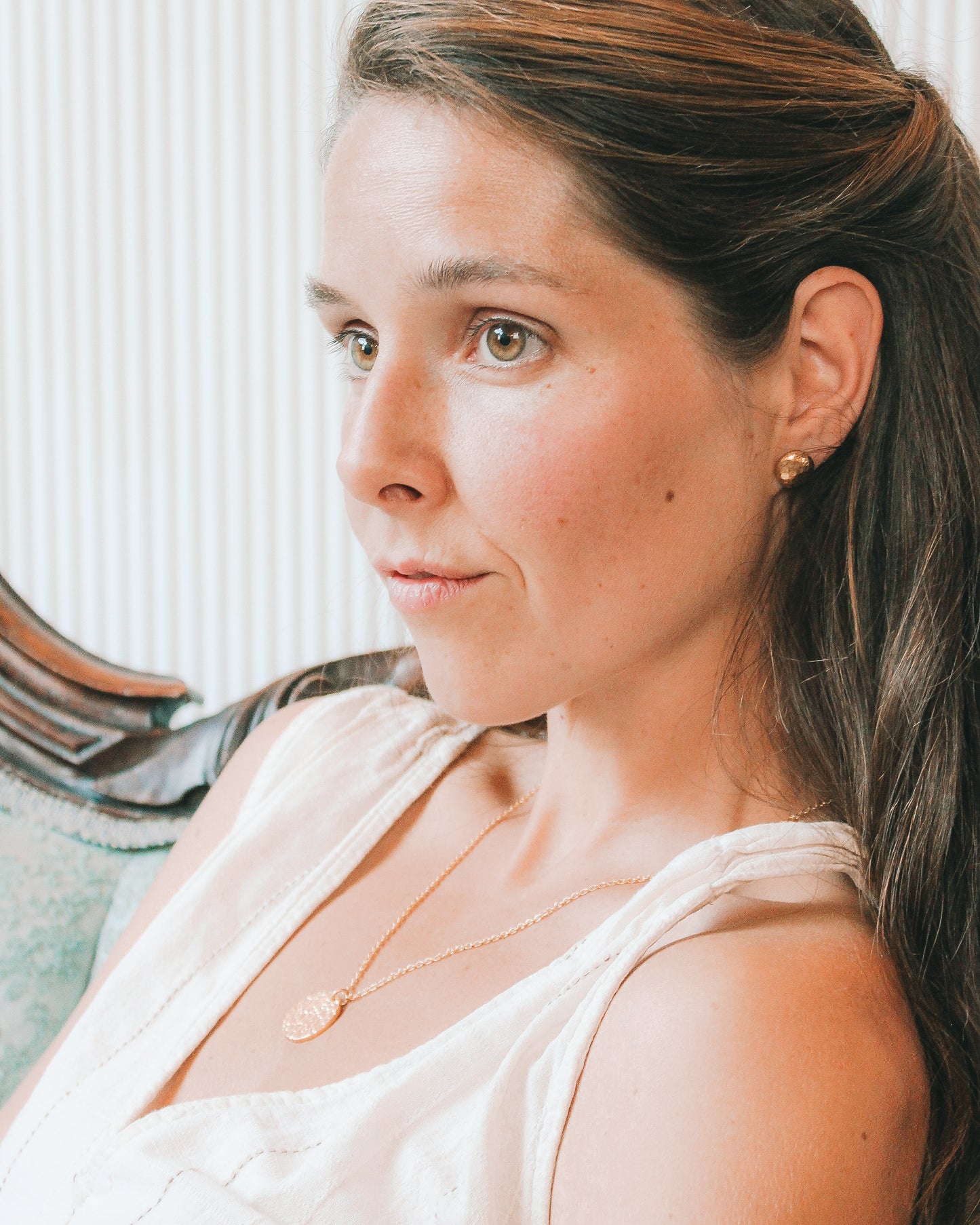 mini irma earrings - TRUVAI