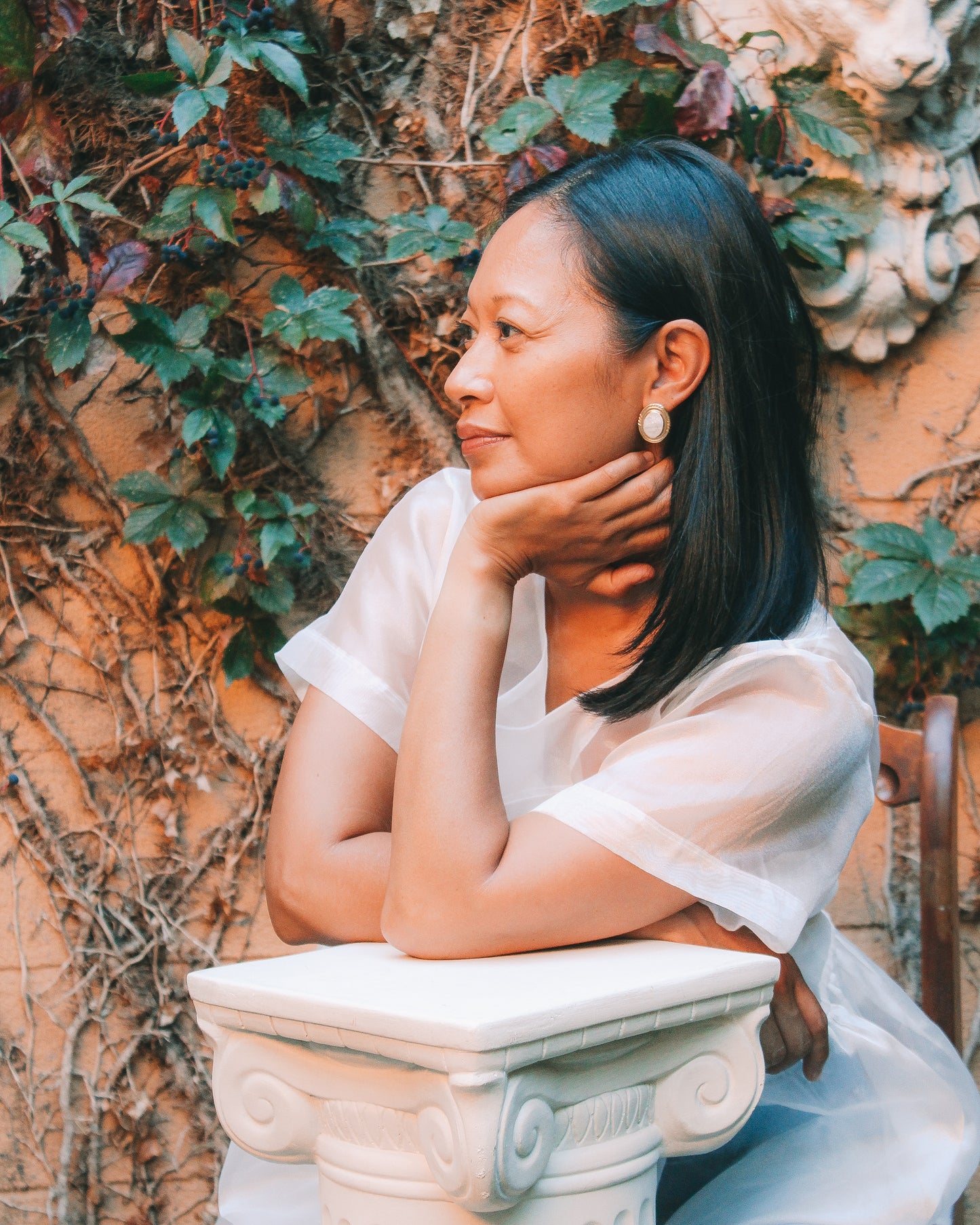 monroe earrings - TRUVAI