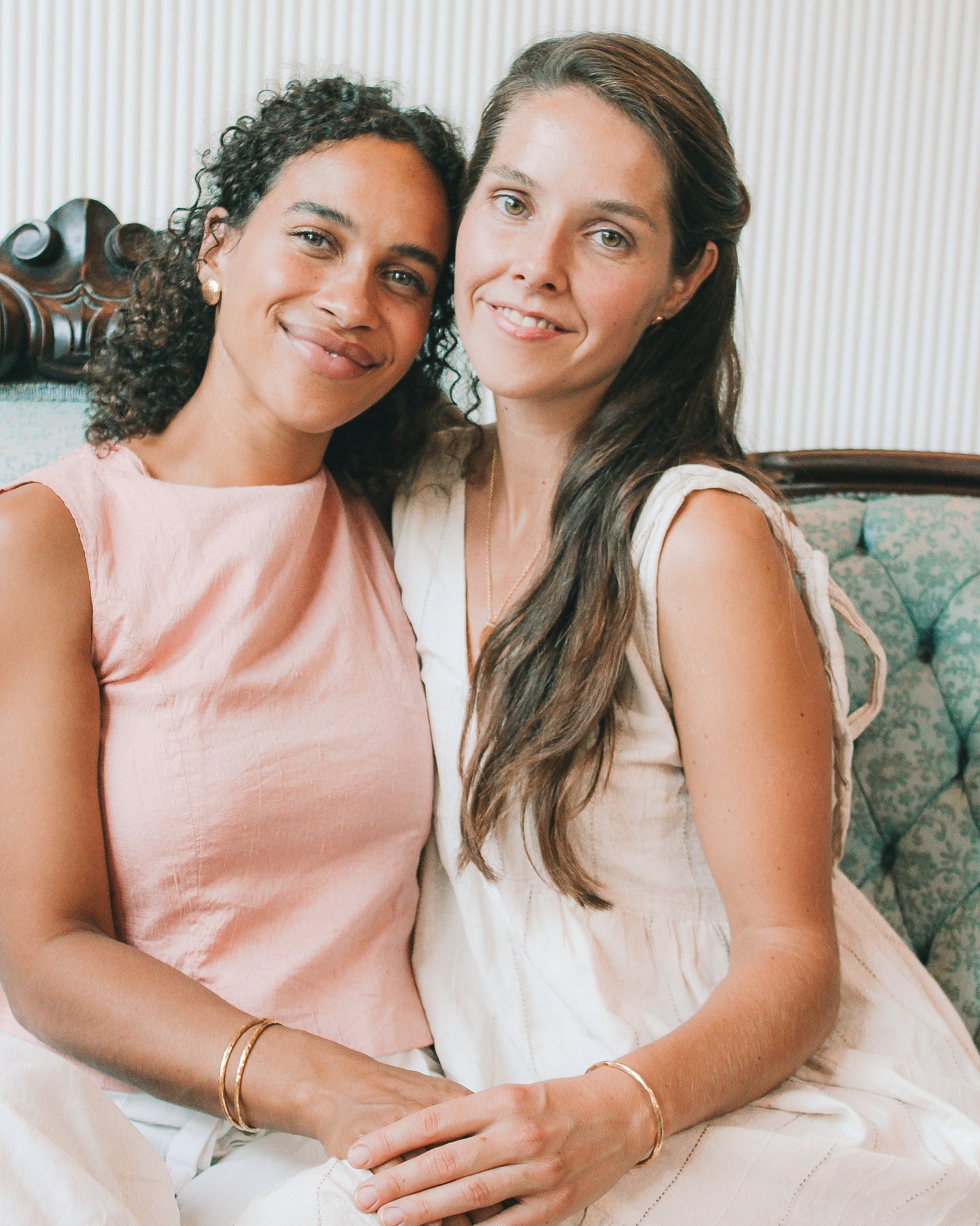 goldie double cuff bracelet - TRUVAI