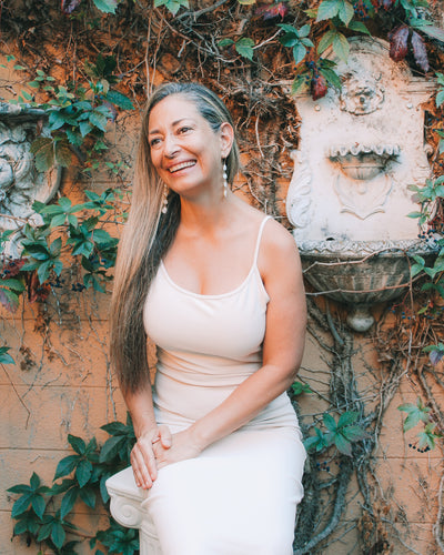 gardenia earrings - TRUVAI