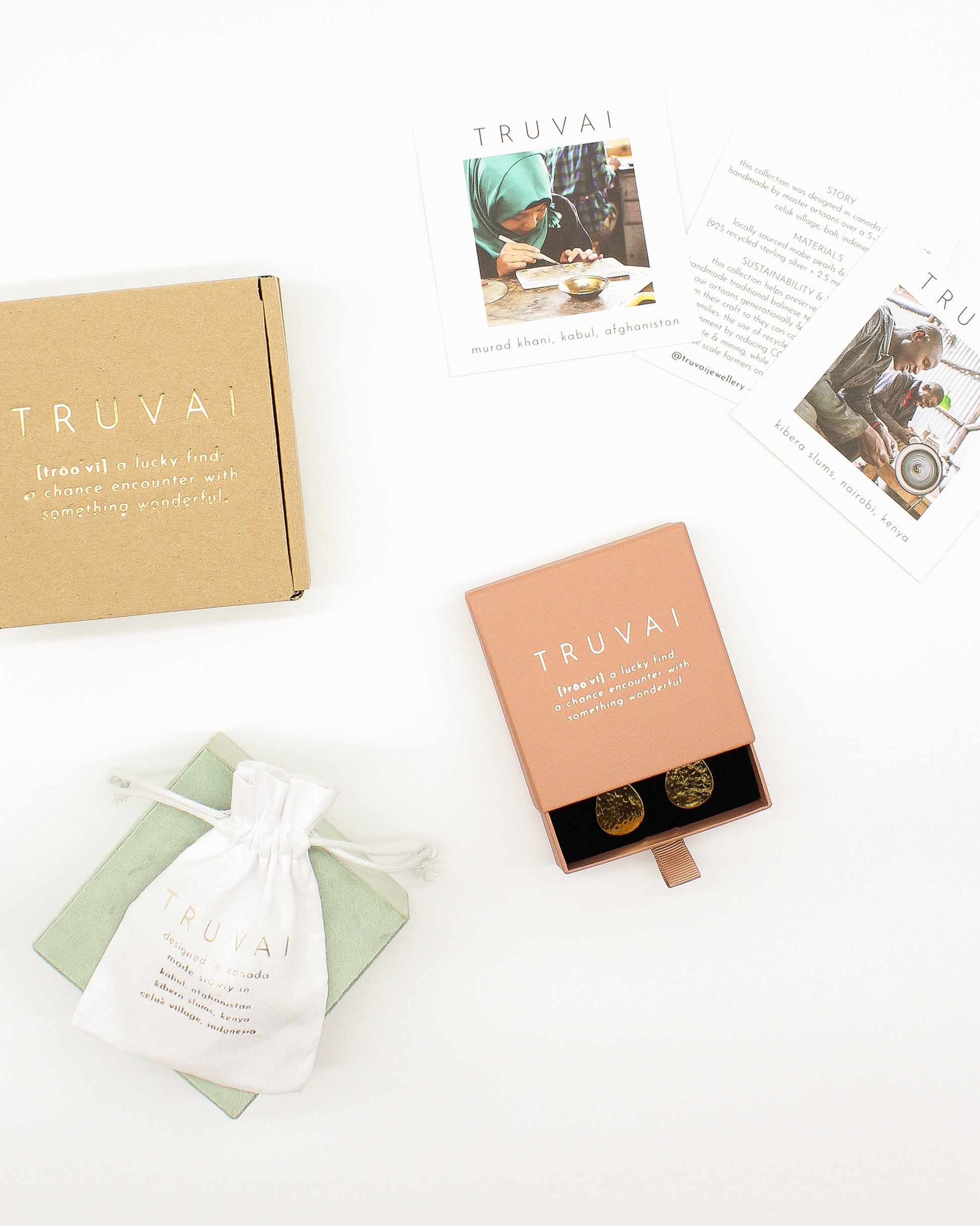 fay earrings - TRUVAI